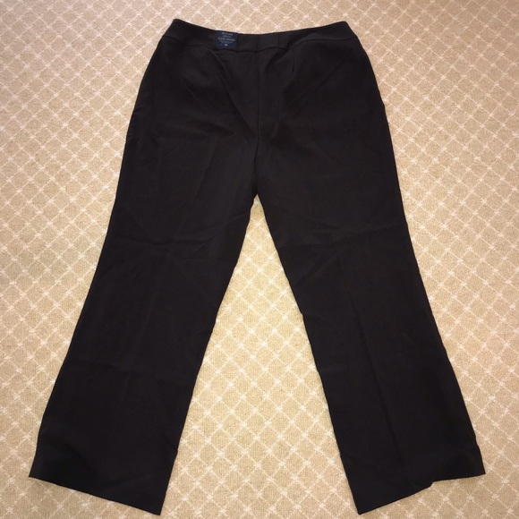 NWT Lane Bryant Lena Classic Trouser Brown 18 Reg - Picture 5 of 7